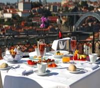 Panoramic view from The Yeatman Hotel